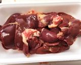 塩麹漬け鶏レバーとサツマイモのマリネ作り方1写真