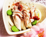 さっぱり大好き♡みぞれ梅ささみ〜しそ風味作り方7写真