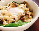 レンジでヘルシー♡ささみと舞茸のグラタン作り方5写真