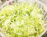 春づくし＊まるごと玉ねぎキャベツサラダ作り方1写真