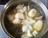 塩豚とほうれん草のホワイトシチュー作り方4写真