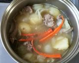 塩豚とほうれん草のホワイトシチュー作り方5写真