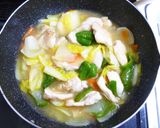 柔らか鶏むね肉とたっぷり野菜で作る八宝菜作り方10写真