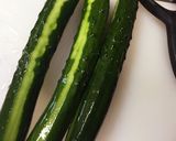 ニンニク香るきゅうりの浅漬け作り方1写真