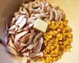ちくわと椎茸入り♡コーンバター醤油炒め作り方3写真