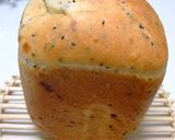 黒ゴマチーズ食パン♪(HB使用)作り方3写真