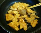 妊娠中 簡単☆柔らか！鶏むね肉の照り焼き作り方9写真