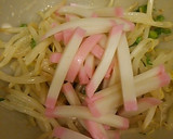 もやしとカマボコのごまドレ和え作り方4写真