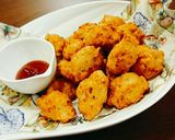 鶏むね肉のジューシーチキンナゲット作り方5写真