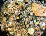 ヘルシー。茄子の和風ドライカレー作り方4写真