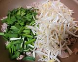 豚ニラもやし焼きそば作り方2写真