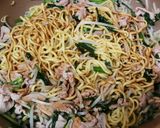 豚ニラもやし焼きそば作り方4写真