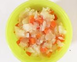 離乳食のお弁当 おにぎりポテサラ チーズ作り方11写真