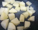 カレールー1片で！お一人様カレー作り方4写真