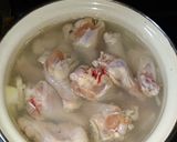 大根と若鶏肉手羽元の煮つけ作り方5写真