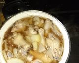 大根と若鶏肉手羽元の煮つけ作り方6写真