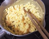 今日ランチ。フキと炒り卵のちらし寿司作り方4写真