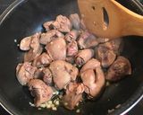 ワインに合う~鶏レバーの赤ワイン煮作り方4写真