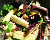 なす・ピーマン・挽き肉の炒め煮作り方6写真