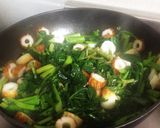 簡単!からし菜とちくわの甘辛炒め作り方3写真