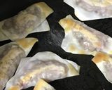 焼きワンタン&油がスッキリ！砂糖で手洗い作り方6写真