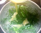 ニラたまのお味噌汁作り方4写真