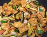 柔らか胸肉で旨々炒め作り方12写真