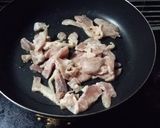 コゴミと鶏モモ肉のソテー作り方3写真