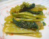 わさびの茎の麺つゆ漬け・花わさびでもOK作り方18写真