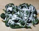 コゴミと鶏モモ肉のソテー作り方2写真