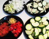 夏野菜たっぷりの~ラタトゥイユ作り方1写真