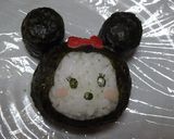 ディズニーツムツム キャラ弁 型紙付作り方7写真