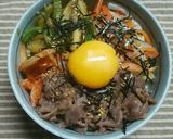嫌いな野菜も美味しく〜栄養満点ビビンバ丼作り方6写真