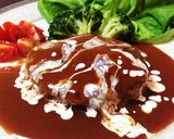 お弁当に♪簡単♥️ロコモコ*BBQソース作り方10写真