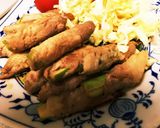 失敗無し♡豚バラとアスパラの肉巻き♡作り方7写真