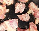 鶏ももとさつまいもの特製ハニーチリソース作り方5写真