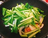 手抜きに見えない時短！肉団子と野菜炒め作り方7写真