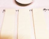 簡単☆サツマイモとあんこの三角春巻き作り方6写真