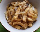 お揚げとしめじの甘辛丼作り方8写真