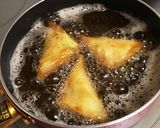 とろーり☆ピーナツバナナの三角春巻き作り方12写真