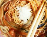 ケチャップ＆チーズDEワンポットパスタ♪作り方5写真