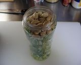 水菜の冷製パスタ作り方4写真