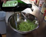 水菜の冷製パスタ作り方9写真