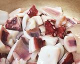 たこといかのトマト煮込み☆*+作り方1写真
