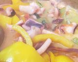 たこといかのトマト煮込み☆*+作り方3写真