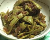 自然が美味しいイタドリのおかか煮作り方3写真