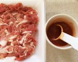 簡単旨っ♪豚肉とキャベツのケチャ味噌炒め作り方2写真
