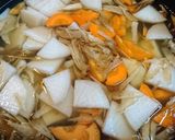 だしが絶品★豪快【鯛のアラ汁みそ仕立】♪作り方7写真