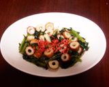 簡単!からし菜とちくわの甘辛炒め作り方4写真