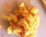 お弁当☆レンジで手軽に☆たらじゃがサラダ作り方1写真